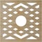 Ekena Millwork Chevron Wood Fretwork Pierced Ceiling Medallion, Hickory, 18"OD x 4 5/8"ID x 3/8"T CMWP18X18X0375CHHI - alternate 3